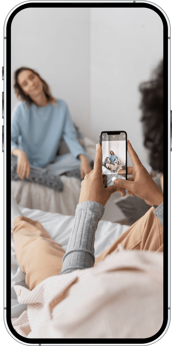 App preview on phone