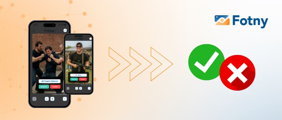 How Fotny AI Image processing tools prevent unwanted content in your event photo galleries