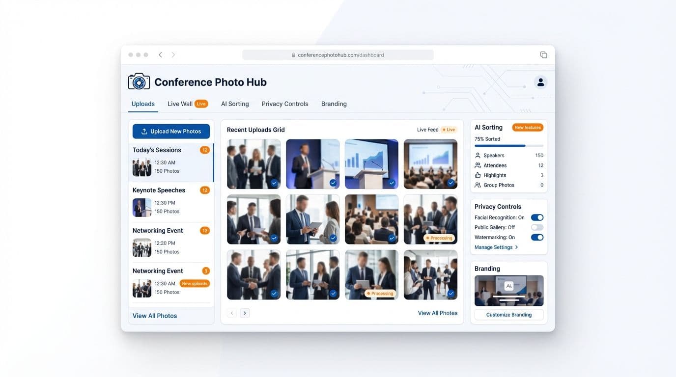 What Features Should Conference Photo Sharing Software Have Today