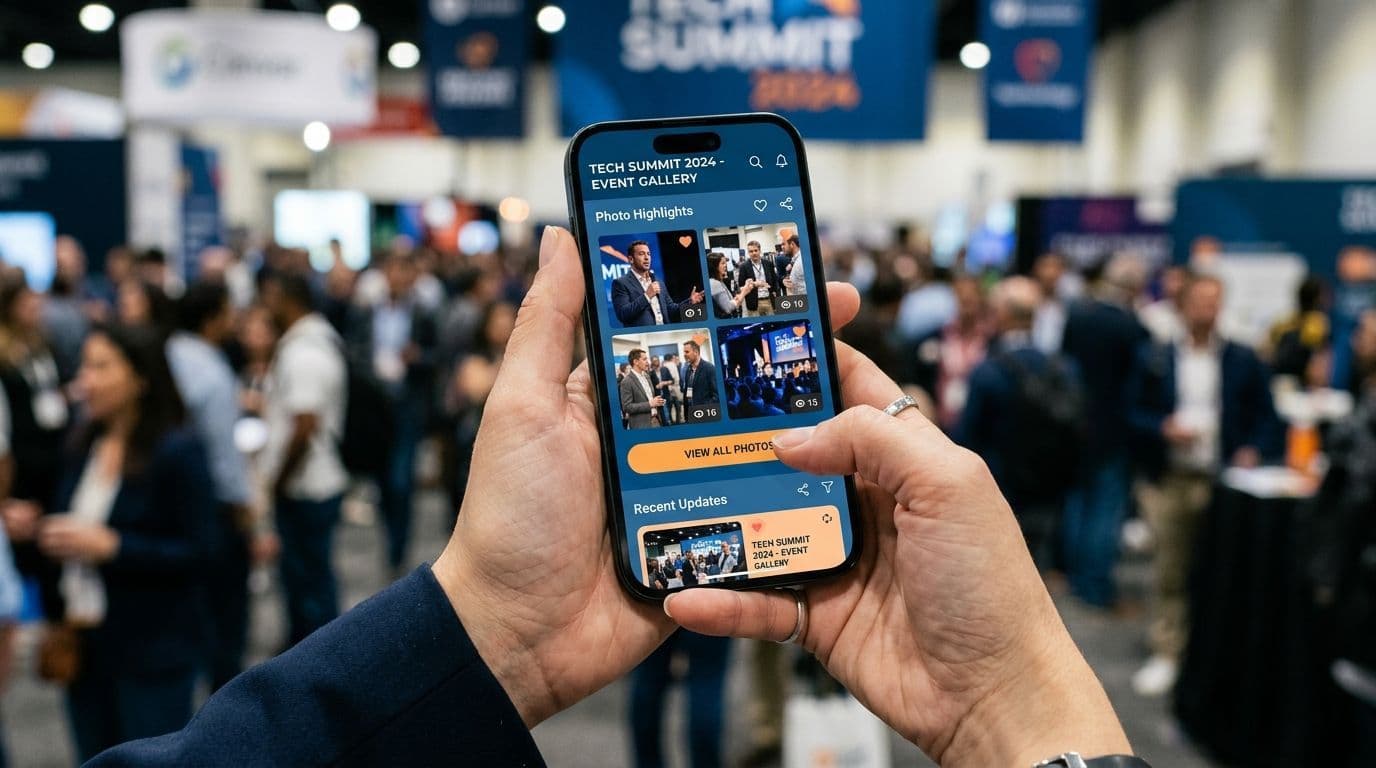 How Do Conference Attendees Get Their Photos Easily?