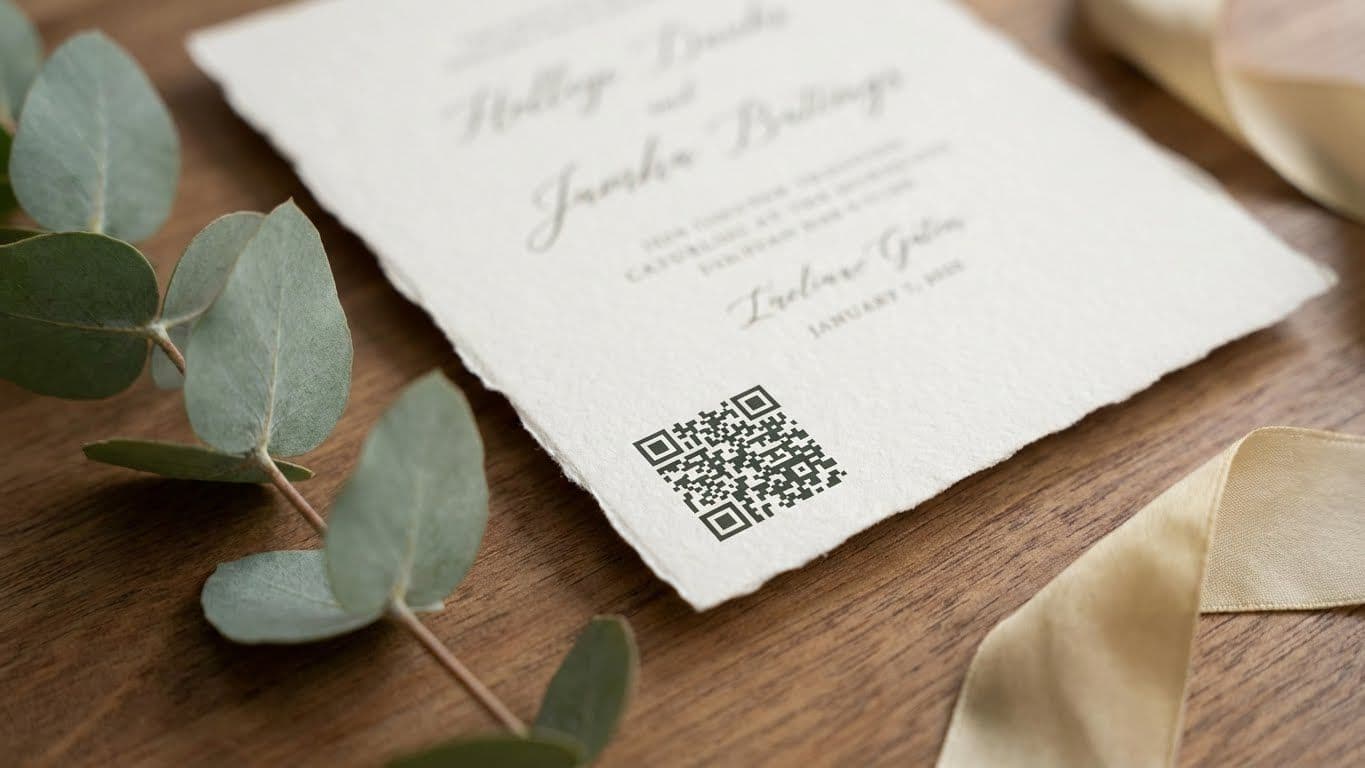How To Add a QR Code on Wedding Invite - The Step-by-Step Process featured image